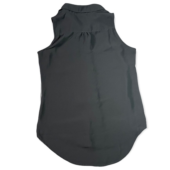 Rue 21 Sheer Black Sleeveless Button Down Blouse sz S - Picture 4 of 10